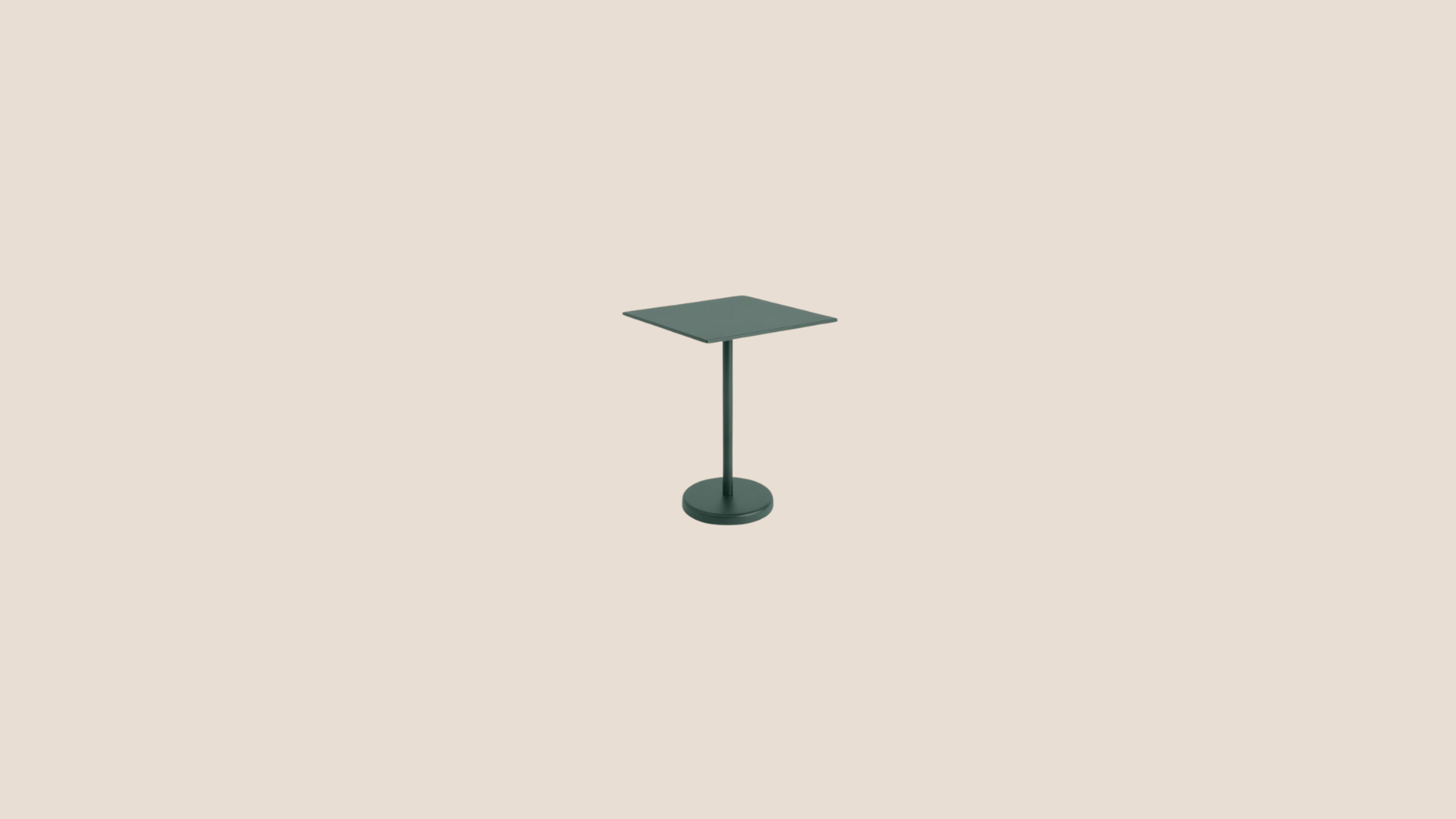 Table Bistrot Linear Steel